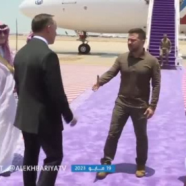 Zelenski viaja a Arabia Saudí