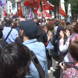 Los funcionarios de la Administración de Justicia comienzan una huelga indefinida