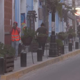 El Popocatépetl  entra en erupción