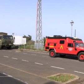 El calor agrava el incendio de Tenerife