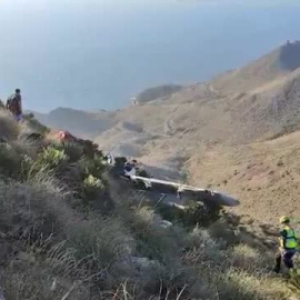 Dos muertos al estrellarse una avioneta en el Cabo de Gata