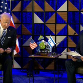 Biden y Netanyahu se reúnen en Tel Aviv con las dudas sobre la autoría del ataque al hospital como fondo