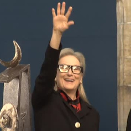 Meryl Streep enamora en tierras asturianas