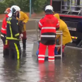 La borrasca Aline descarga con fuerza provocando muchos problemas e incidencias por todo el país