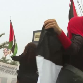 Concentraciones contra Israel y en apoyo al pueblo palestino en Perú y México