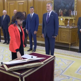 La peculiar promesa de la ministra de Igualdad: "Y ministras, por supuesto"