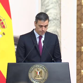 Sánchez anuncia el envío de cuatro toneladas de material médico a Egipto para los desplazados de Gaza