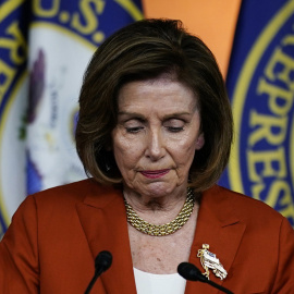 La líder de la mayoría demócrata en la Cámara Baja, Nancy Pelosi.