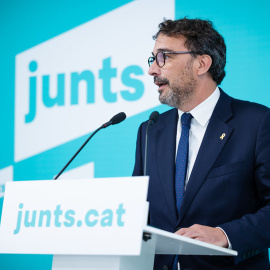 El portaveu de Junts per Catalunya, Josep Rius.