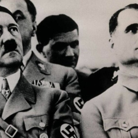 Adolf Hitler y Rudolf Hess