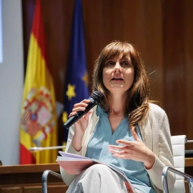 La directora General de Consumo, Bibiana Medialdea, interviene en un acto el pasado 24 de marzo de 2023.