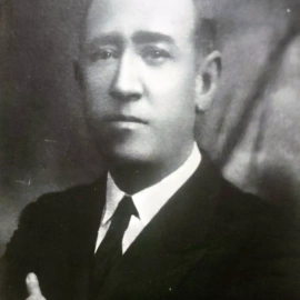 Fotografía de Manuel de Sancha Morales, uno de los dos militares que fueron fusilados en San Fernando (Cádiz) en 1936.