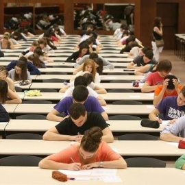 Estudiantes universitarios./ EUROPAPRESS