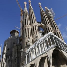 La Sagrada Familia, obra de Antonio Gaudí. Europa Press