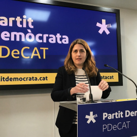 La coordinadora general del PDeCAT, Marta Pascal. / Europa Press