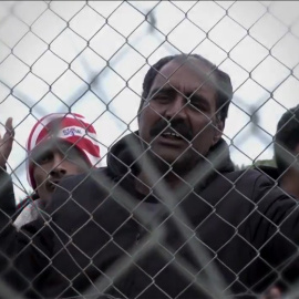 Mehboob, en el campo de detención de Samos, en Grecia. / MÉDICOS SIN FRONTERAS