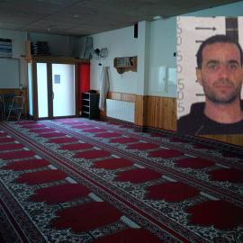 Imagen de la mezquita de Ripoll y del imán, considerado el cerebro de los atentados en Barcelona y Cambrils.- EUROPA PRESS