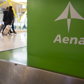 Un mostrador de Aena en el aeropuerto Adolfo Suárez-Madrid Barajas. REUTERS