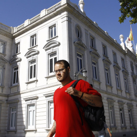 El rapero Pablo Hasel acude a declarar en la Audiencia Nacional