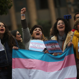 Manifestación en favor de los derechos de las personas transgénero. REUTERS/Archivo
