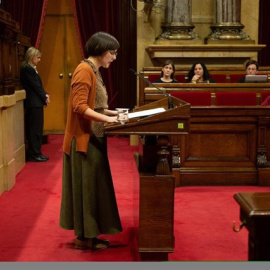 La diputada de ERC en el Parlament Jenn Díaz. / EUROPA PRESS