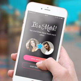 Imagen de la aplicación Tinder. ARCHIVO