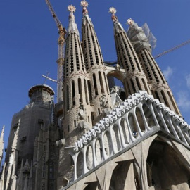 La Sagrada Familia, obra de Antonio Gaudí. Europa Press