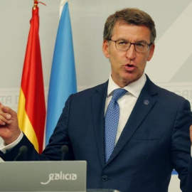 Alberto Núñez Feijóo, presidente de la Xunta. EFE/Archivo