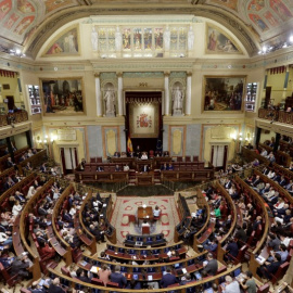 Vista del pleno del Congreso de los Diputados. REUTERS