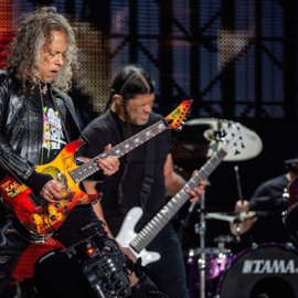 Foto de la actuación de Metallica en Madrid. /EUROPA PRESS