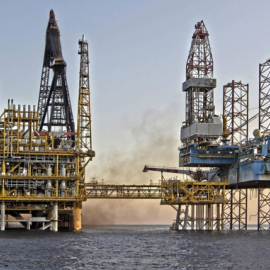 Una de las plataformas del proyecto Castor. EFE/Archivo