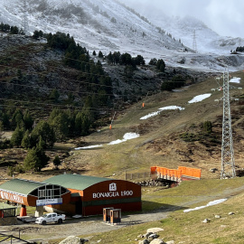 L'estació de Baqueira Beret a la zona de la Peülla, al Pallars Sobirà