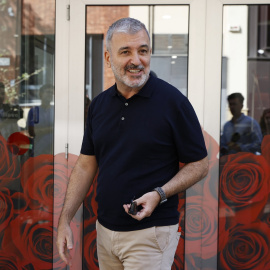 El alcalde de Barcelona, Jaume Collboni, a su llegada a una reunión del PSC en la sede del partido de los socialistas catalanes, en Barcelona. E.P./Kike Rincón / Europa Press