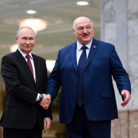 Putin y Lukashenko