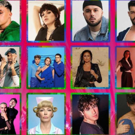 Participantes del Benidorm Fest 2024. Foto: RTVE.