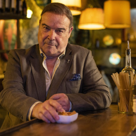 Antonio Resines, en el papel de su alterego 'Serrines'. Foto: Mediaset