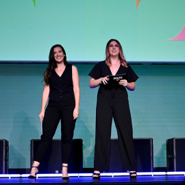 Cecilia Krull, interpretó durante la gala inaugural 'My Life is Going On', el tema que pone ritmo a la cabecera de 'La Casa de Papel'. Foto: Ana Belén Fernández