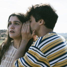 Amaia en una imagen promocional de 'La Mesías', la nueva serie de Javier Calvo y Javier Ambrossi. Foto: Cedida por Movistar.