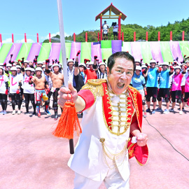 Una de las pruebas de 'El Castillo de Takeshi'. Foto: Prime Video