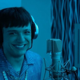 Peso Pluma en la última sesión de Bizarrap. Foto: Youtube.