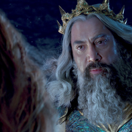 Javier Bardem, en el papel del rey Tritón.-Disney