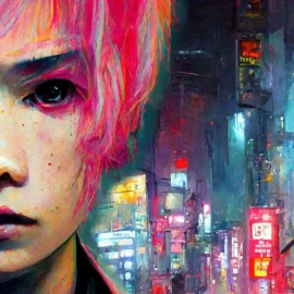 'Cyberpunk Peach John', el primer manga creado con la ayuda de la Inteligencia Artificial.