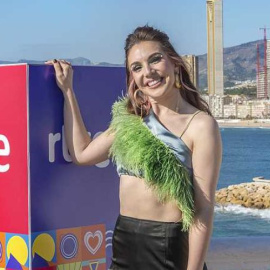 Inés Hernand, presentadora del Benidorm Fest, la preselección de España para Eurovisión. Foto: RTVE.