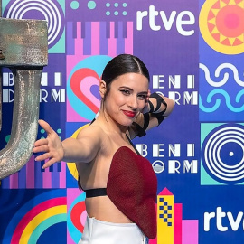 Blanca Paloma, ganadora del Benidorm Fest 2023. Imagen: RTVE