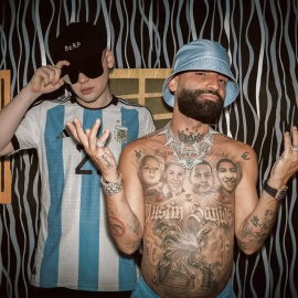 Arcángel, en la colaboración con Bizarrap. Foto: Instagram @bizarrap