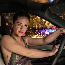 Asia Ortega, en el papel de Sole, protagonista de la serie 'Hasta el cielo'. Foto: Netflix.