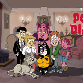 Póster promocional de la serie de animación 'Pobre Diablo'