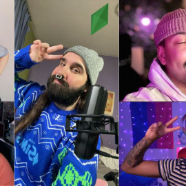 Streamers del colectivo LGTBIQ+ que hacen directos en Twitch.