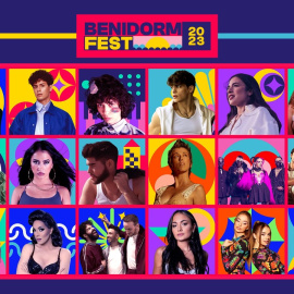 Candidatos al Benidorm Fest 2023. Fuente: RTVE