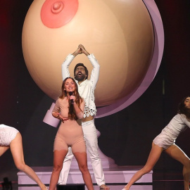 Rigoberta Bandini fue una de las favoritas del Benidorm Fest 202. (Fuente: RTVE)